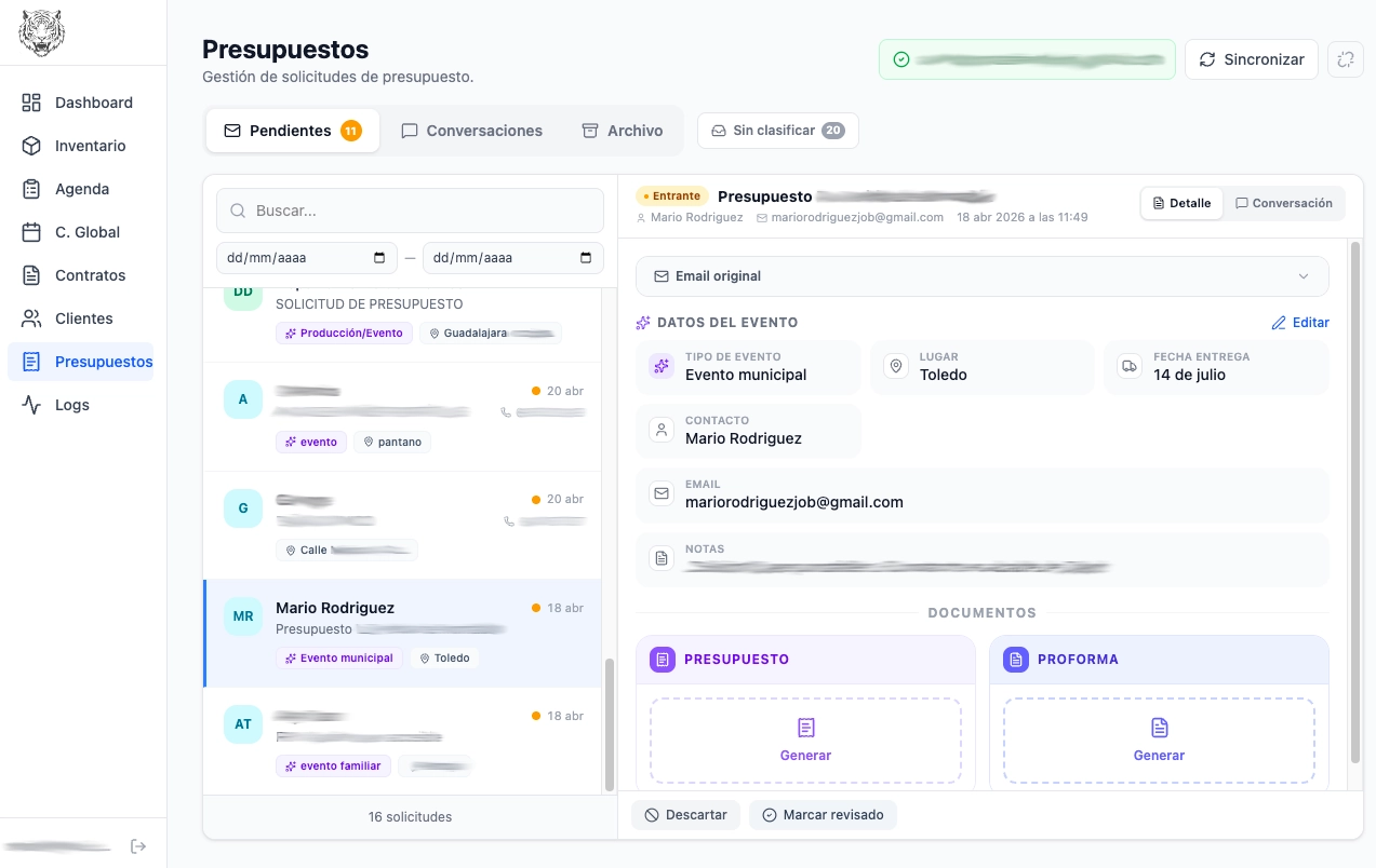 GMAO El Tigre preview 3